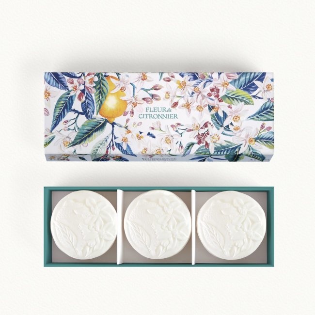 Coffret Savon Fleur de Citronnier - X3