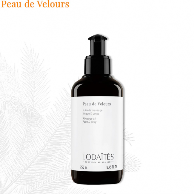 Huile de Massage - Peau Velours - 250ml